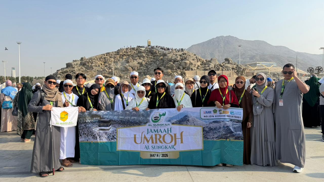 Jamaah di Jabal Rahmah