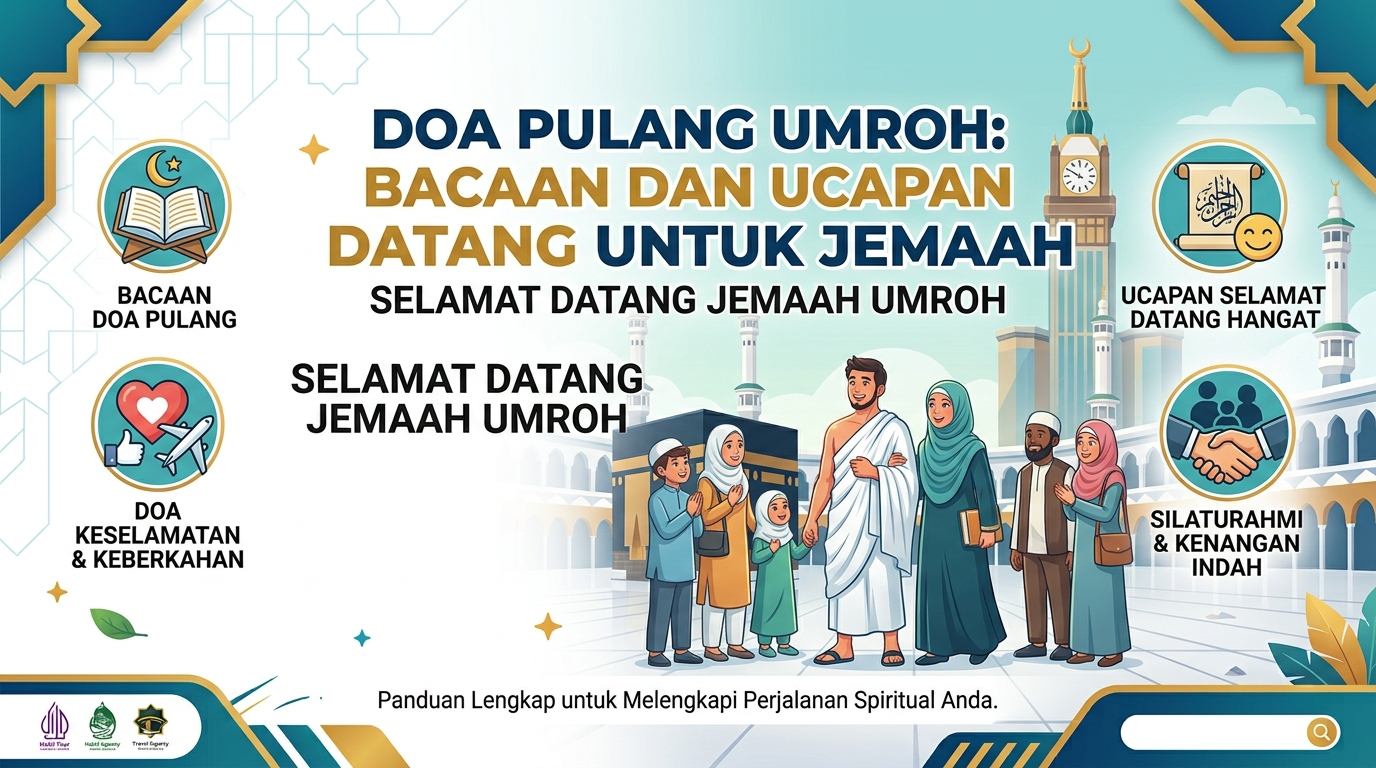 Doa Pulang Umroh: Bacaan dan Ucapan Selamat Datang untuk Jemaah