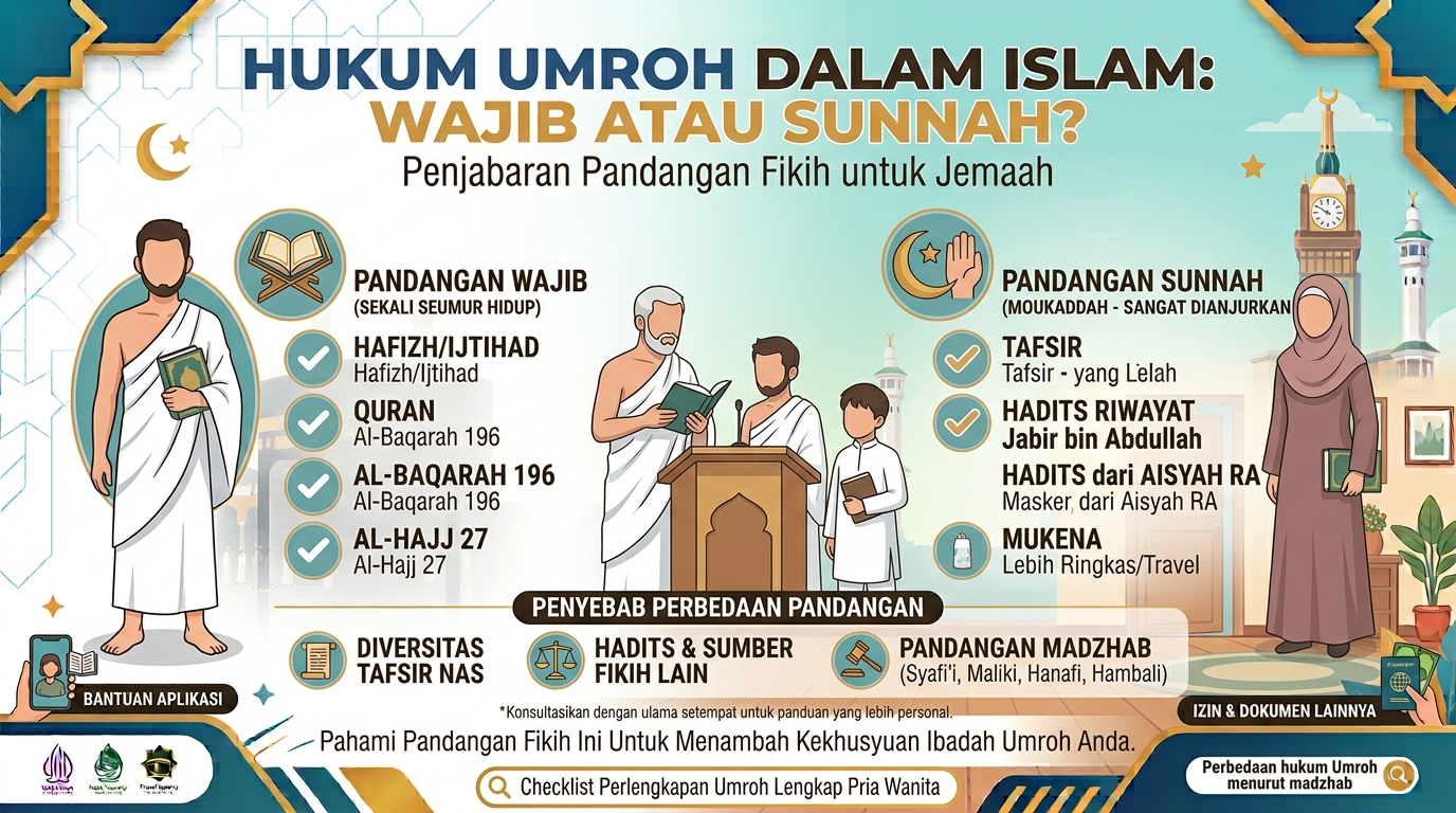 Hukum Umroh dalam Islam: Wajib atau Sunnah?