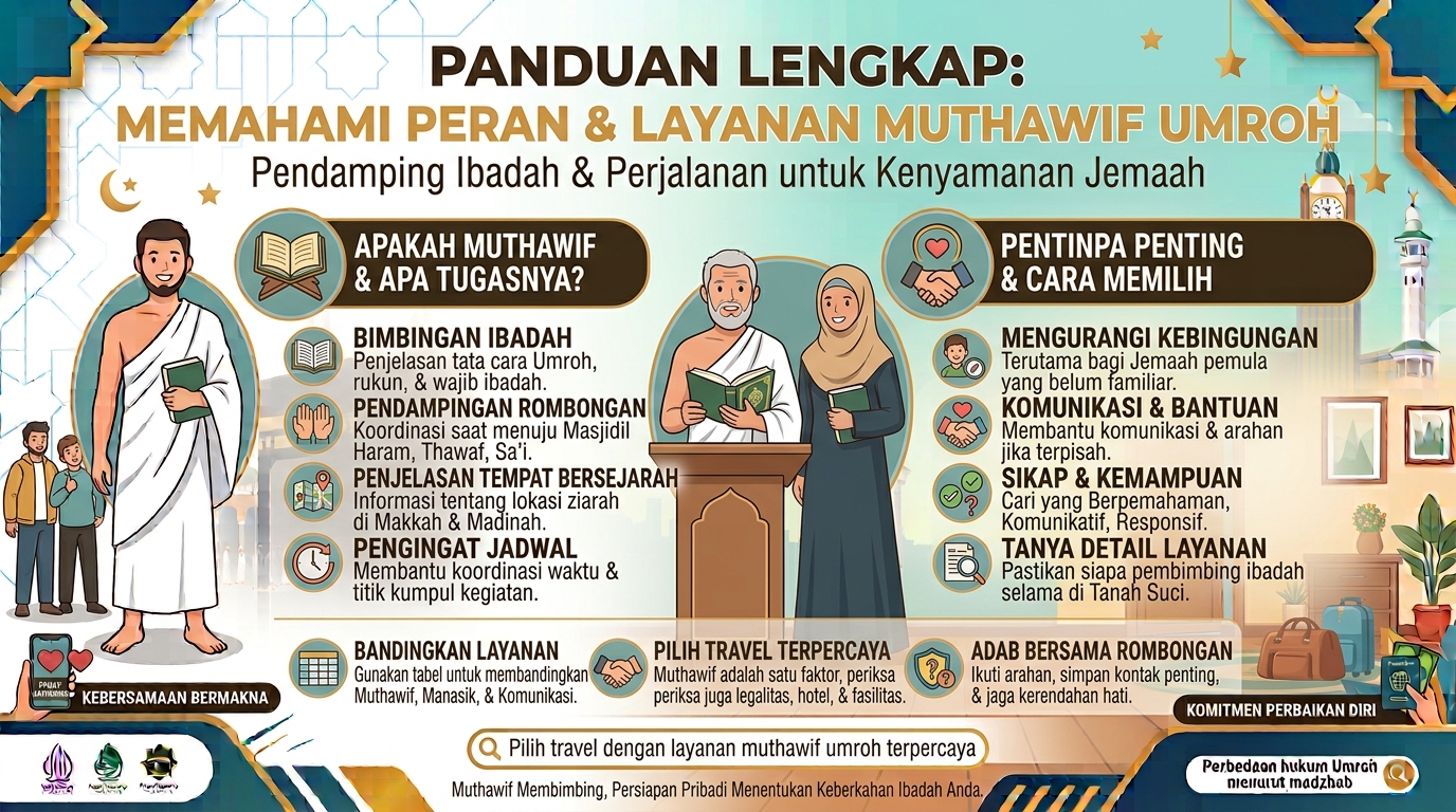 Layanan Muthawif Umroh untuk Jemaah dari Lampung