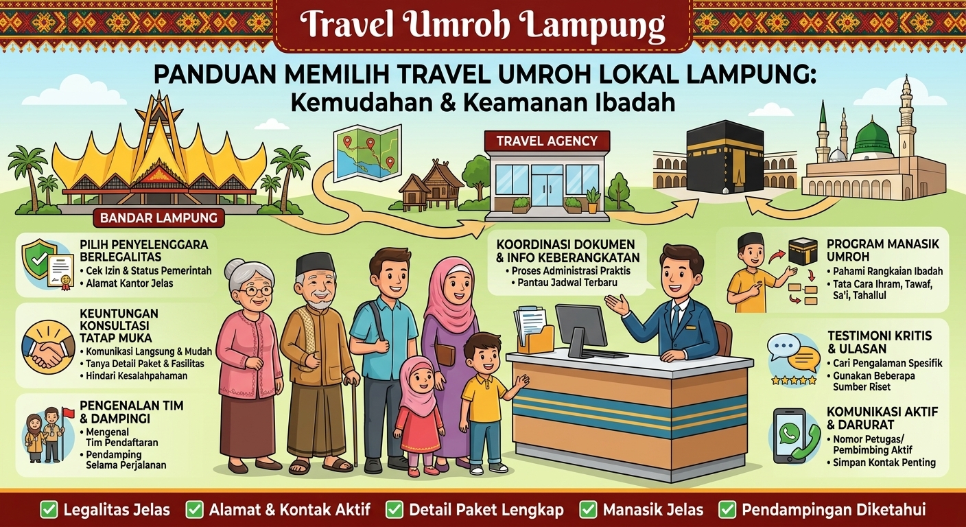 Mengapa Memilih Travel Umroh Lokal Lampung Bisa Lebih Praktis?  