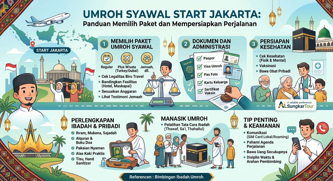 Umroh Syawal Start Jakarta: Panduan Memilih Paket dan Mempersiapkan Perjalanan