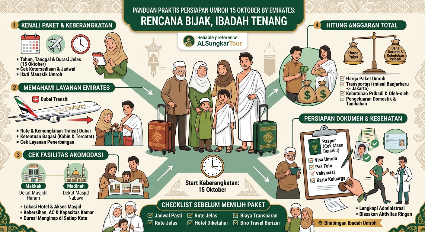 Umroh 15 Oktober by Emirates: Panduan Jadwal, Fasilitas, dan Persiapan Perjalanan