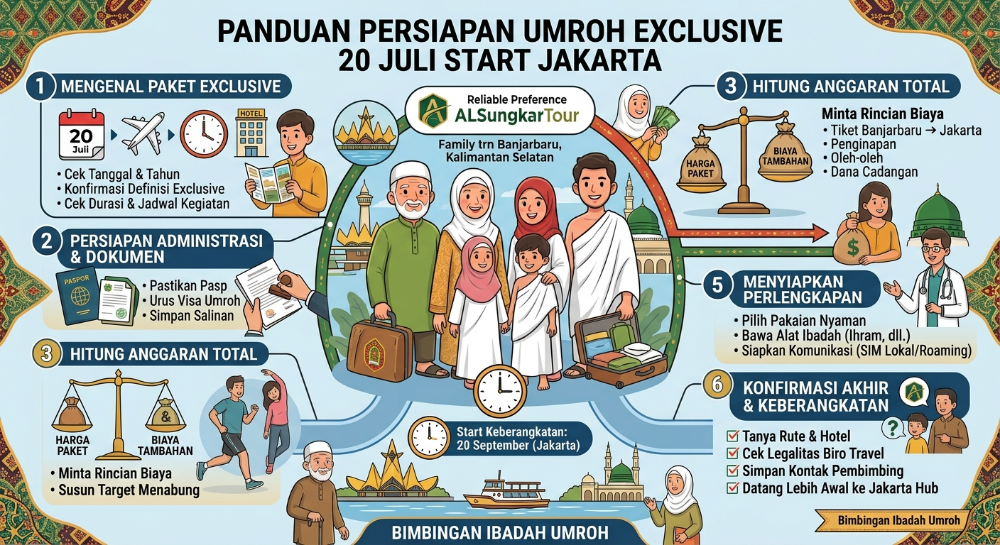 Umroh Exclusive 20 Juli Start Jakarta: Panduan Memilih Paket dan Mempersiapkan Ibadah