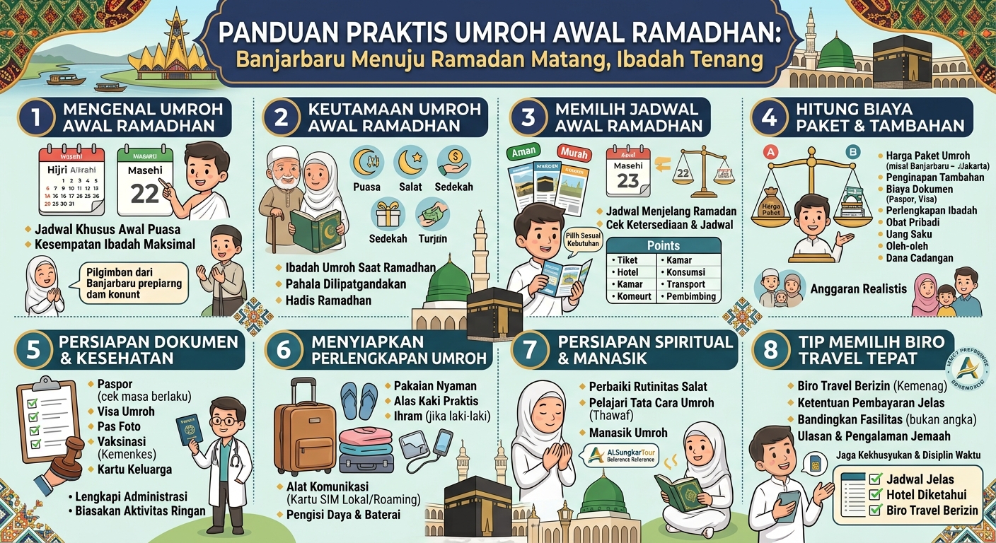 Paket Umroh Awal Ramadhan: Persiapan, Biaya, dan Tips Memilih Travel