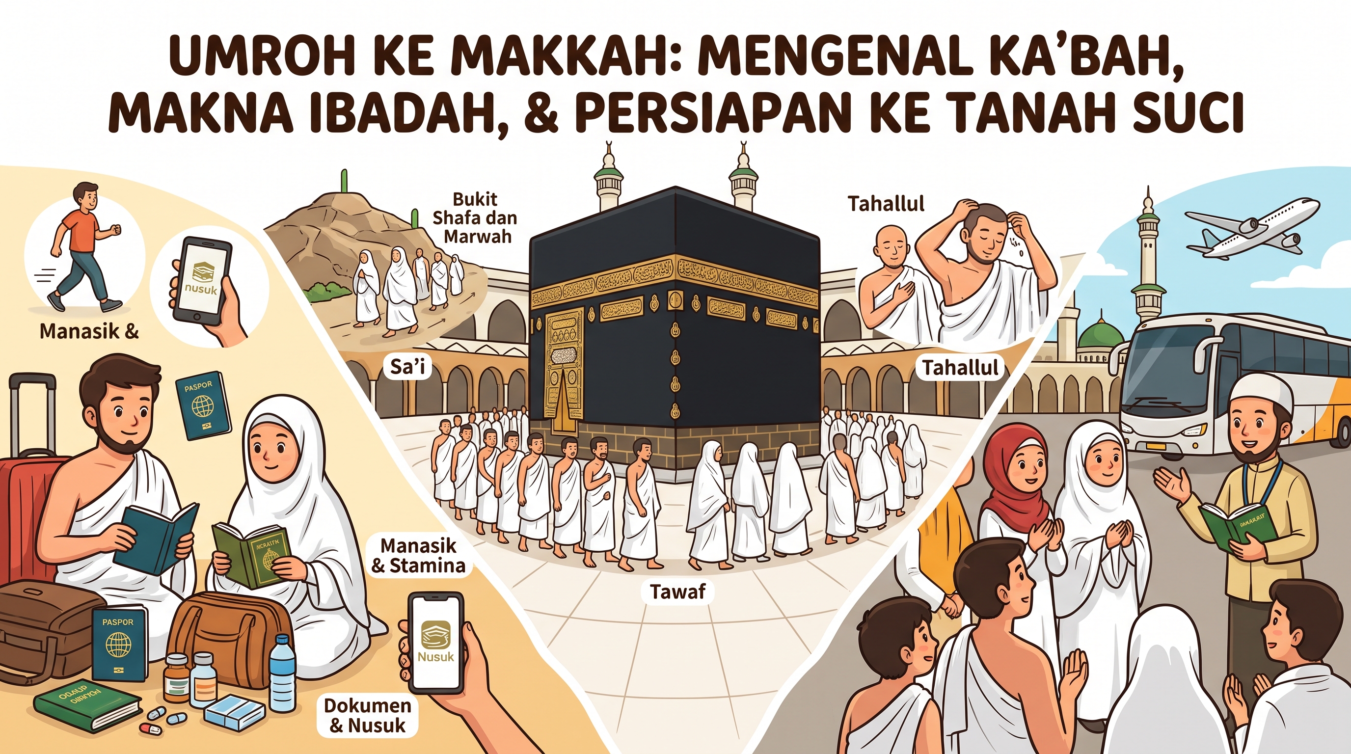 Umroh ke Makkah: Mengenal Kakbah, Makna Ibadah, dan Persiapan ke Tanah Suci