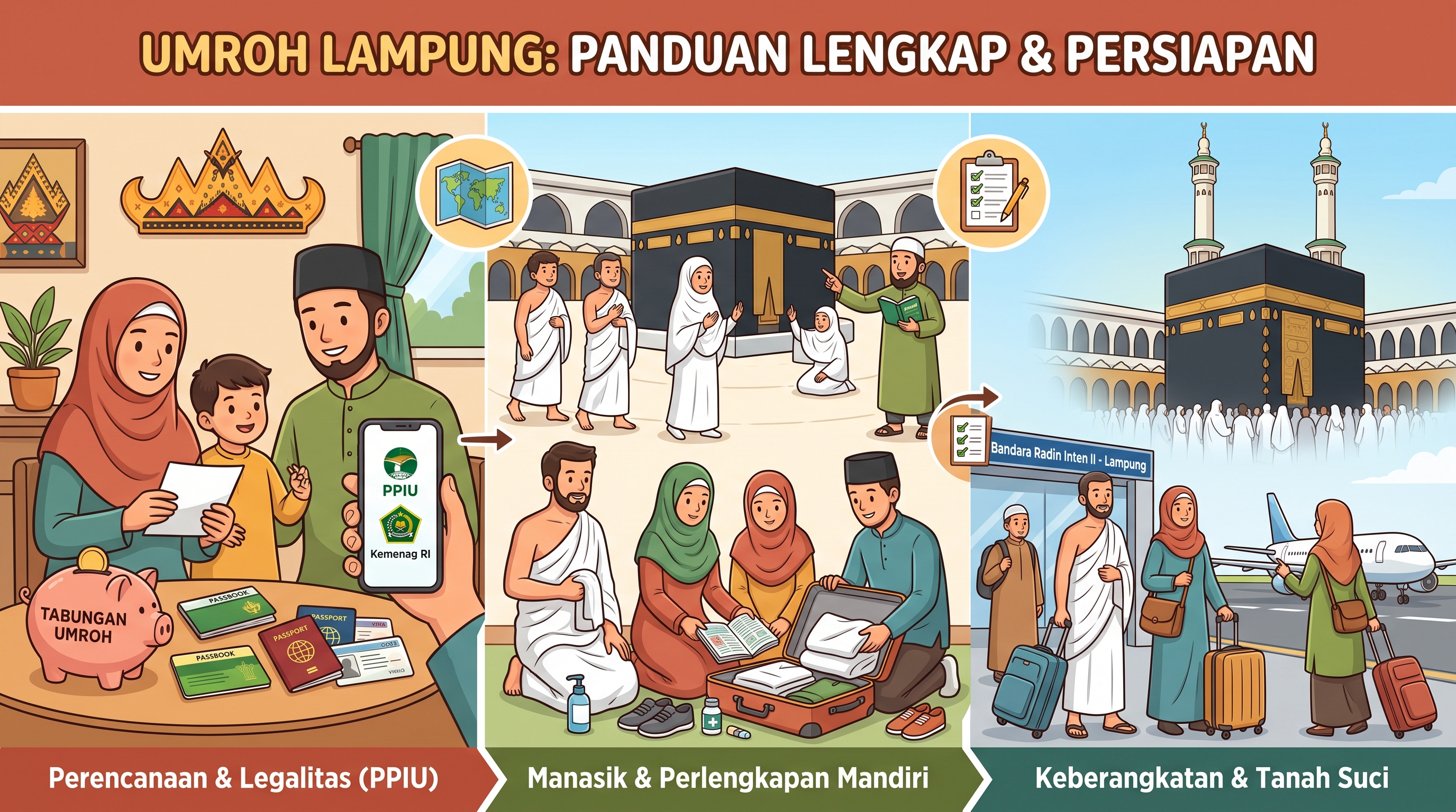 Umroh Lampung: Panduan Memilih Travel, Menyiapkan Biaya, dan Merencanakan Perjalanan