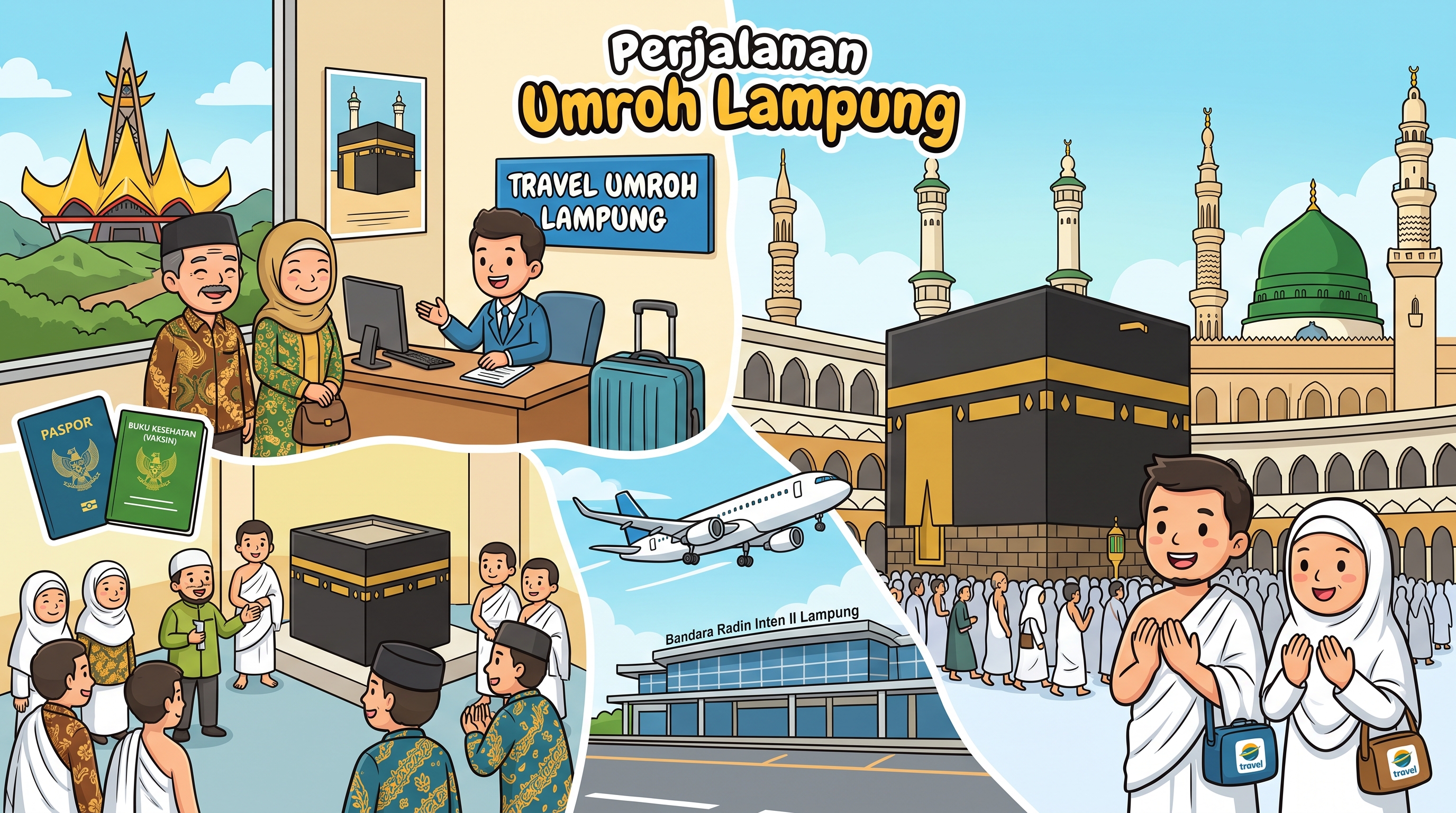 Umroh Lampung: Panduan Berangkat ke Makkah dan Madinah dari Bandar Lampung
