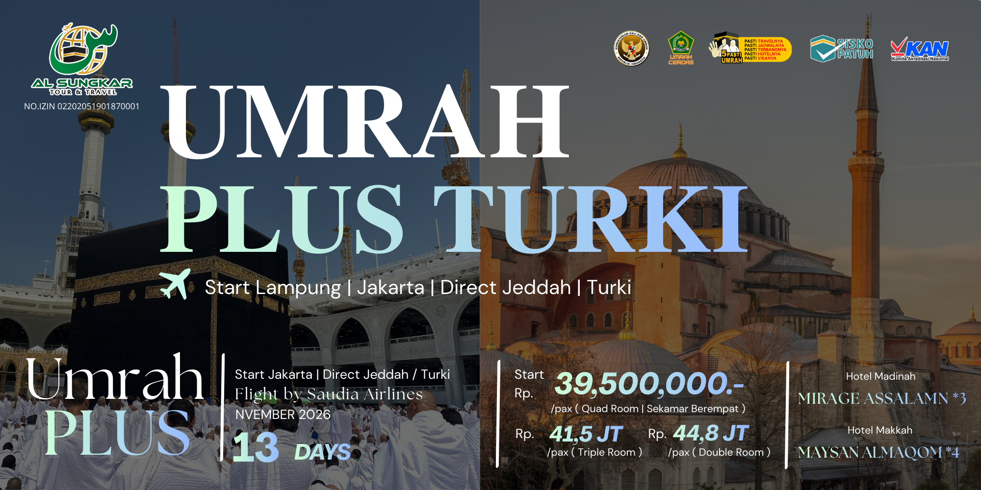UMROH PLUS TURKI